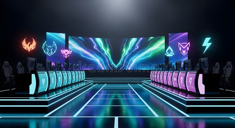 Neon esports arena